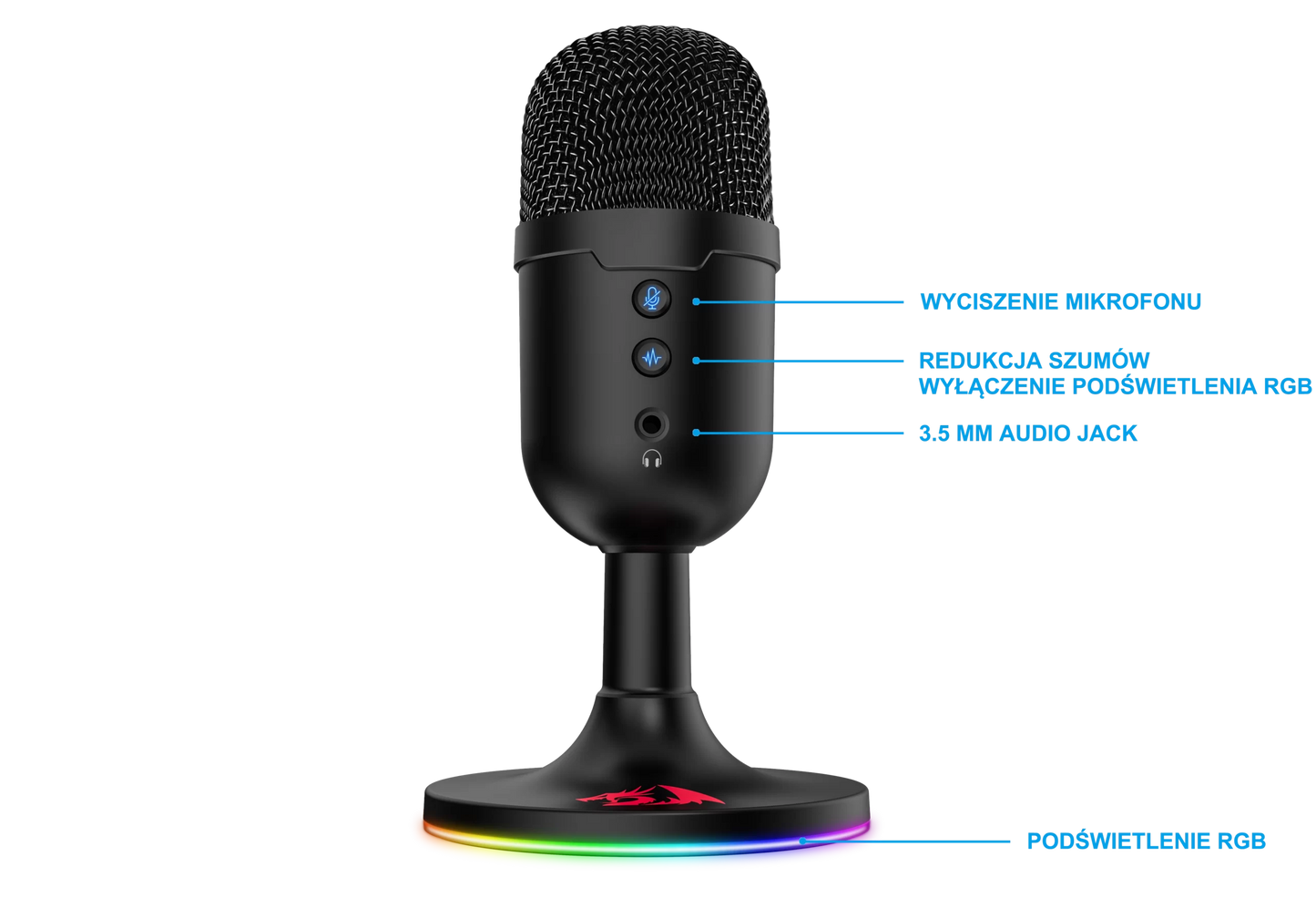 Mikrofon Redragon GM303 PULSAR