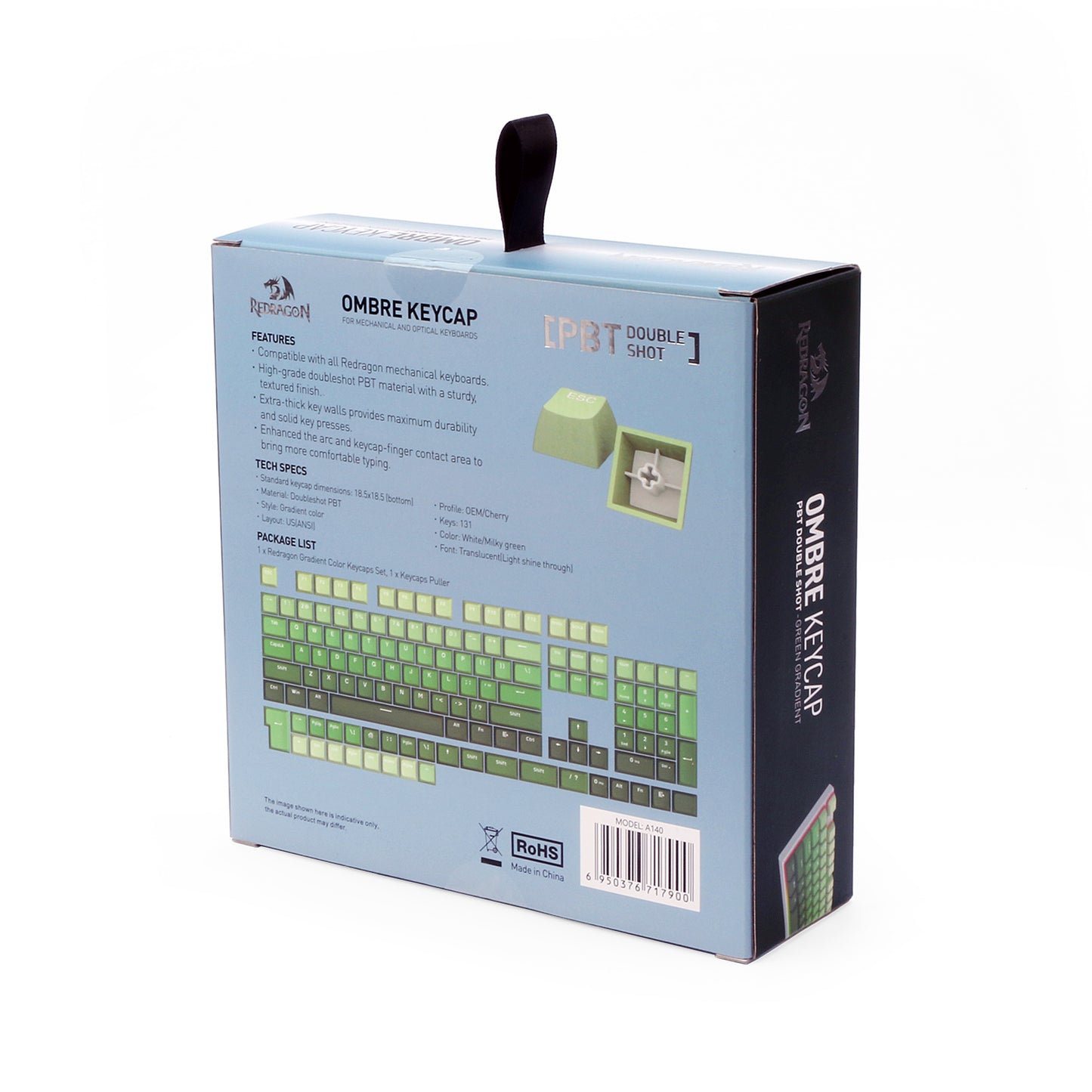 Nakładki na klawisze Redragon A140