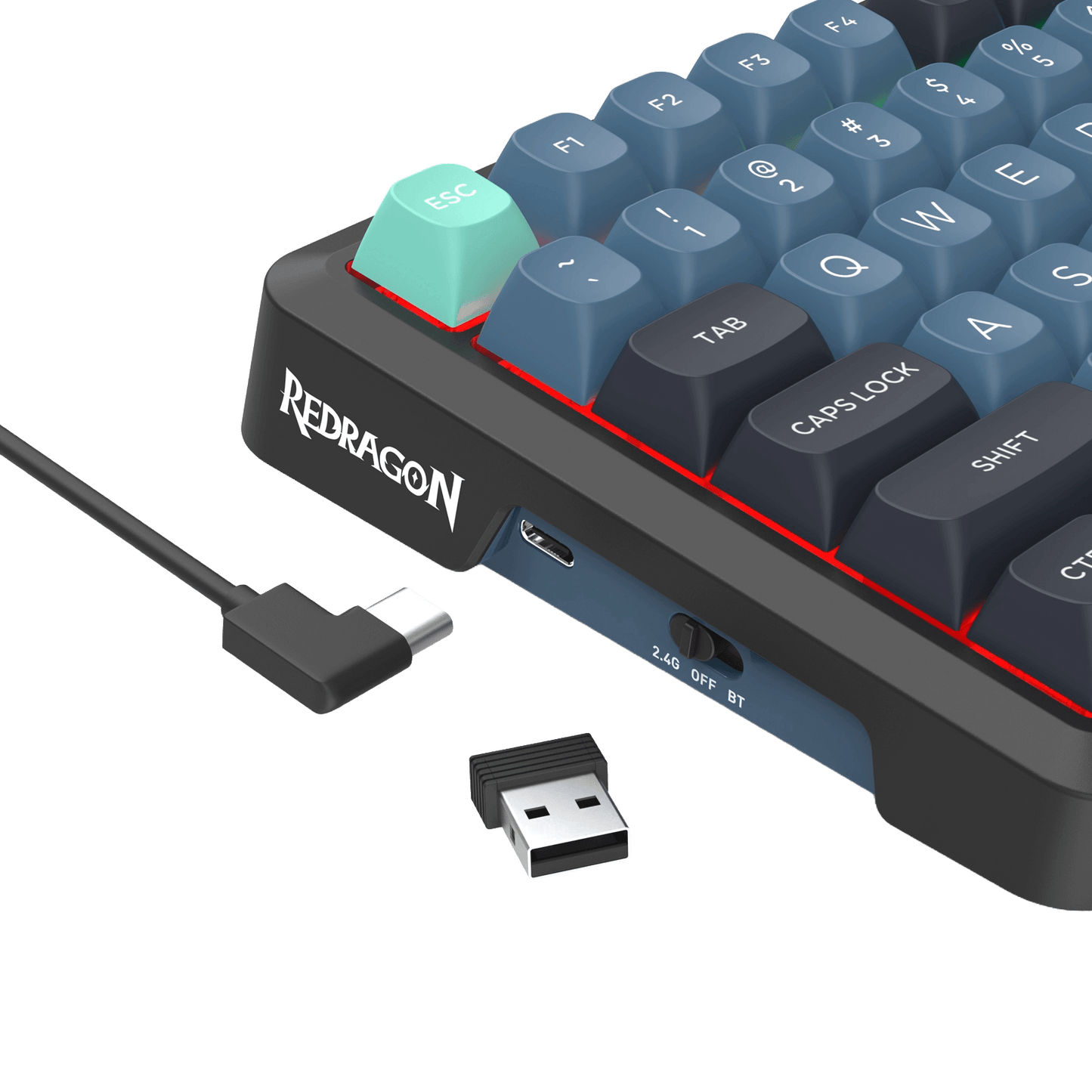 Klawiatura Redragon K724GBG-RGB-PRO Behemoth