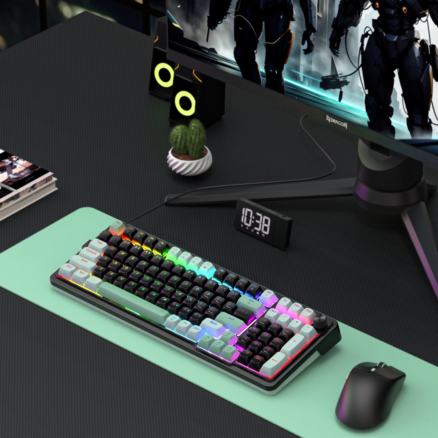 Klawiatura Redragon Eisa Magnetic K686BG-RGB-M