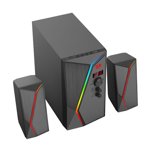 <h2>Redragon ANVIL PRO GS520-PRO – potężny dźwięk 2.1, głęboki bas i dynamiczne podświetlenie RGB</h2>