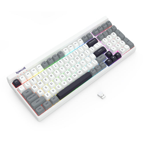 <h2>Redragon Garen Pro K656WGB-RGB-PRO – pełnowymiarowa klawiatura w nowoczesnej formie</h2>