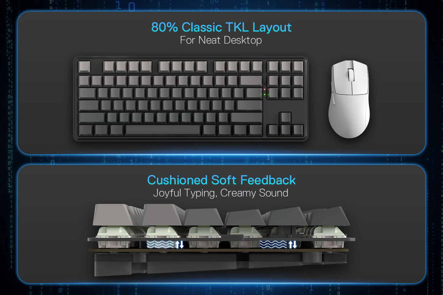 Klawiatura mechaniczna K707SP-RGB-PRO StarBlade