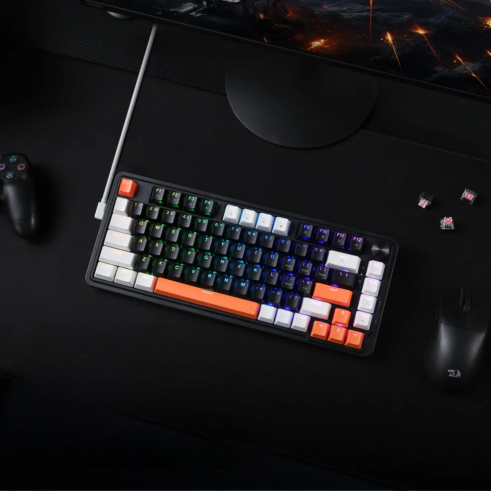 Klawiatura magnetyczna K714BWO-RGB LANDSHAKER