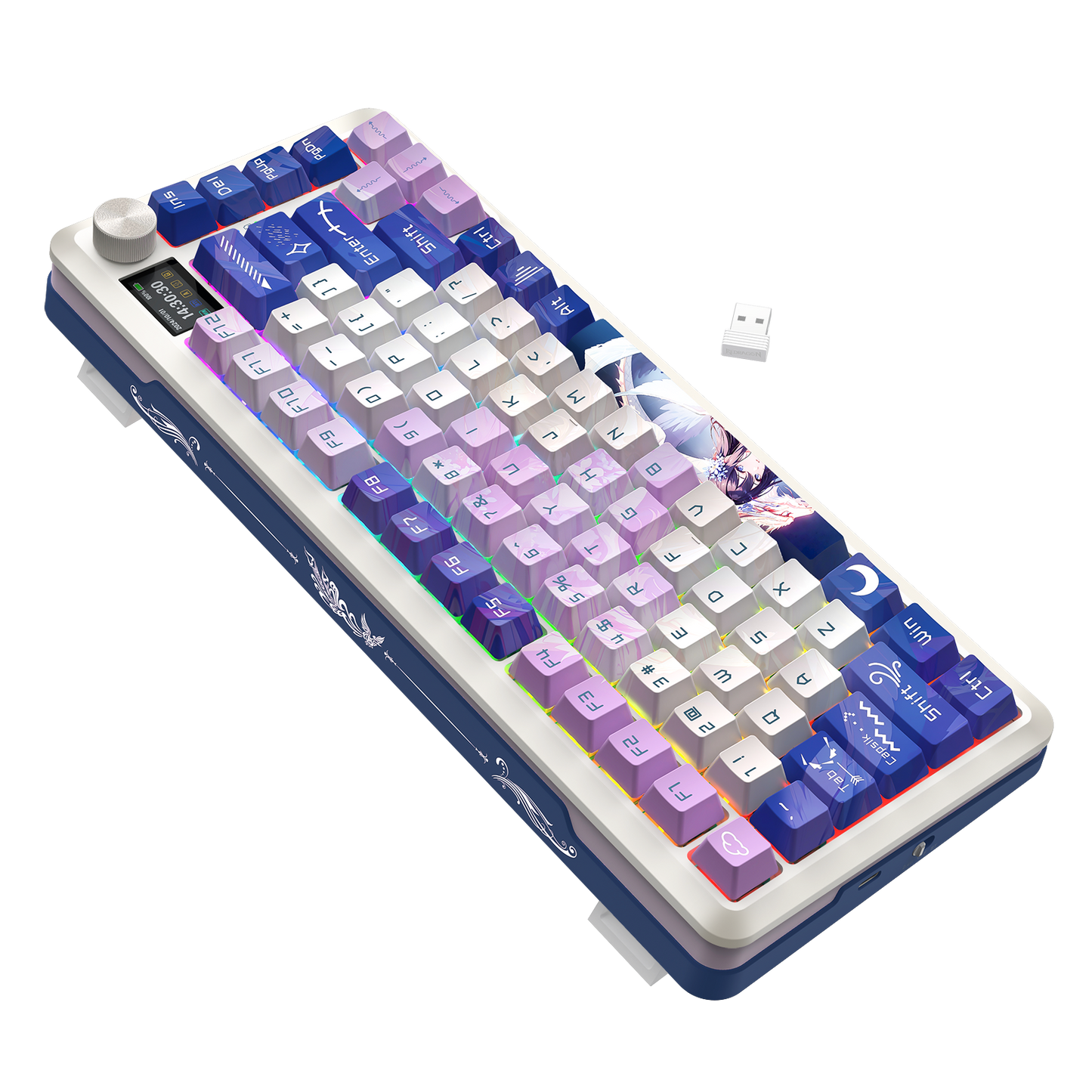 Klawiatura mechaniczna Klawiatura Redragon K708AK-RGB-PRO