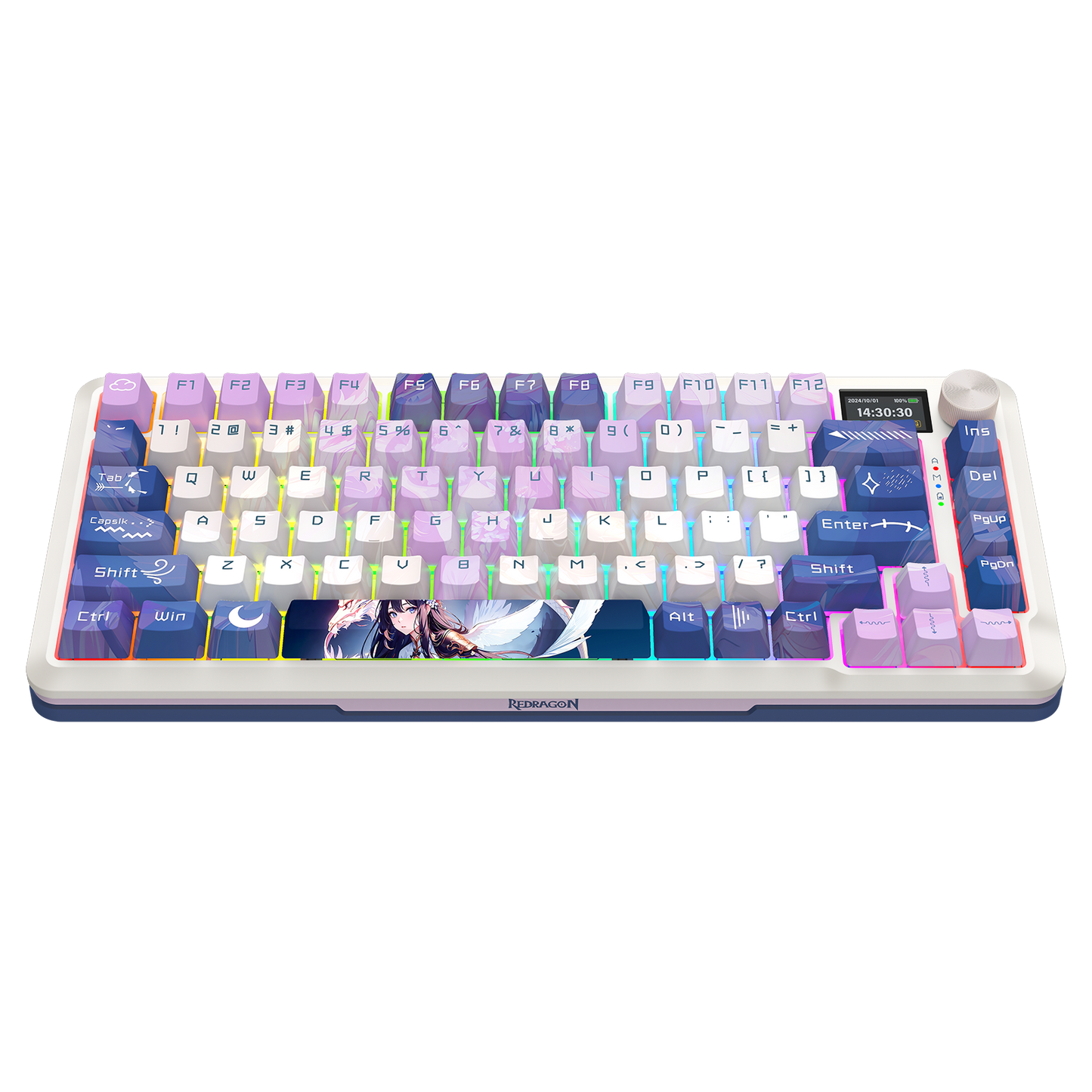 Klawiatura mechaniczna Klawiatura Redragon K708AK-RGB-PRO