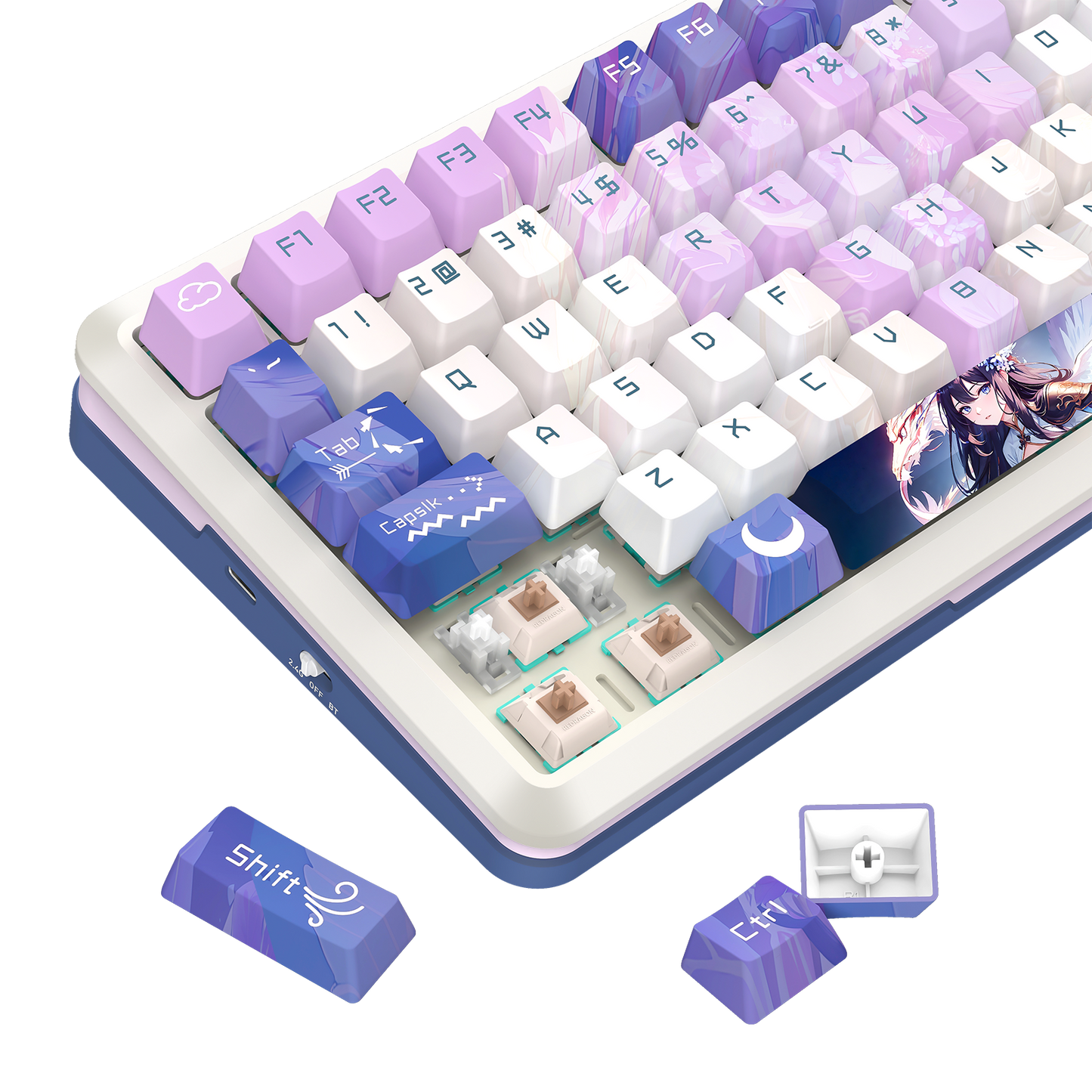 Klawiatura mechaniczna Klawiatura Redragon K708AK-RGB-PRO