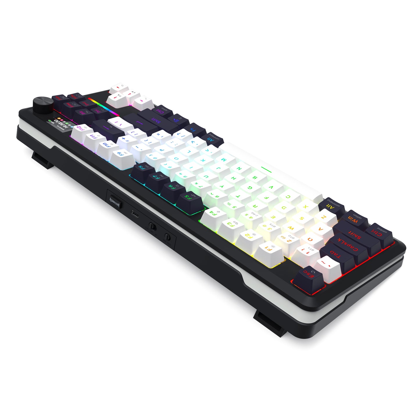 Klawiatura mechaniczna Redragon Wildslash LCD Pro K746WB-RGB-PRO