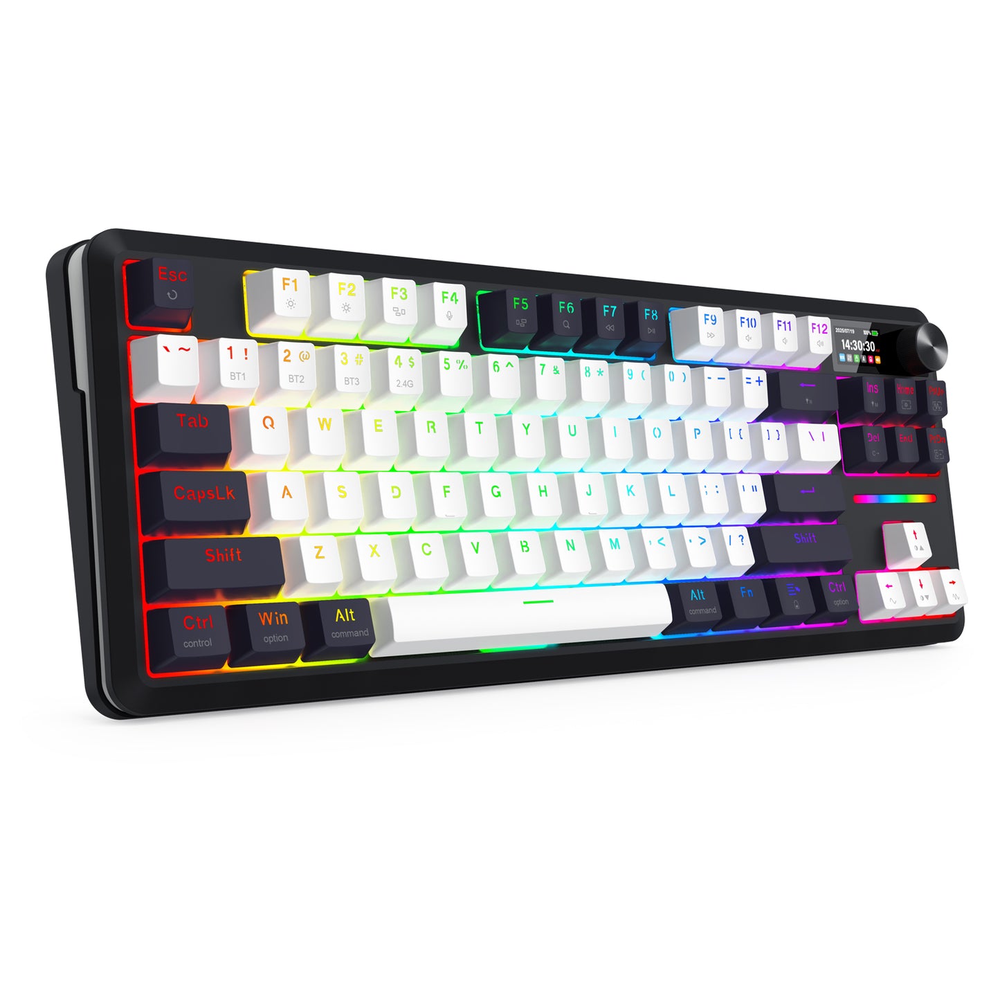 Klawiatura mechaniczna Redragon Wildslash LCD Pro K746WB-RGB-PRO