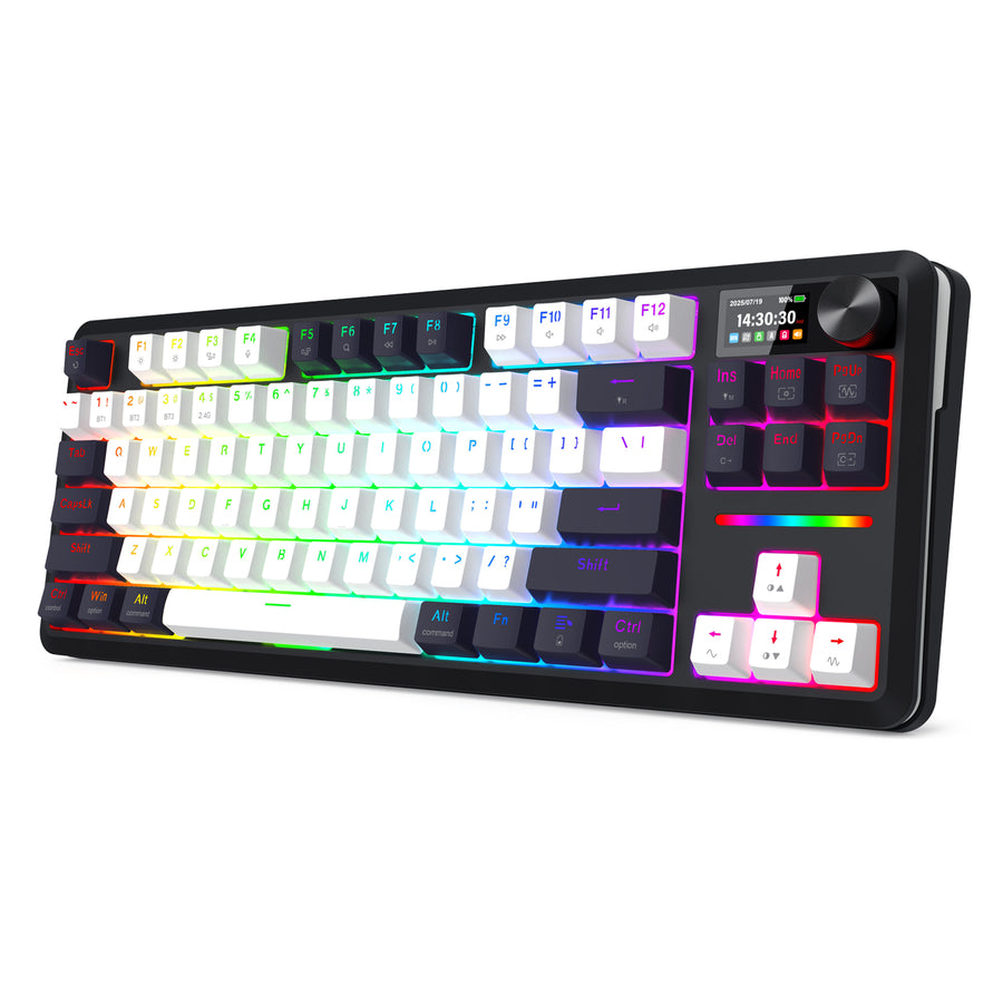 Klawiatura mechaniczna Redragon Wildslash LCD Pro K746WB-RGB-PRO