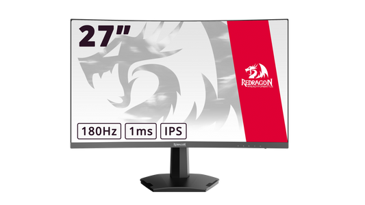 Monitor Redragon AMBER II 27' Curved GM27H10C 180Hz