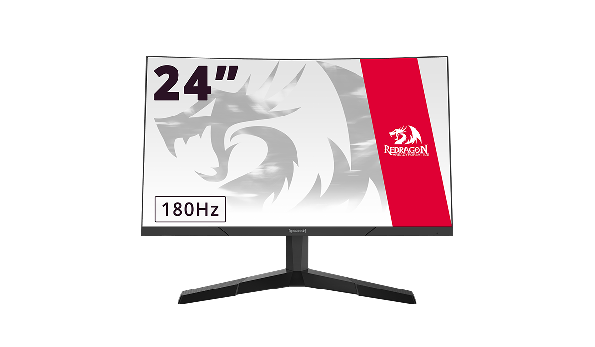 Monitor Redragon PEARL II 23.6' Curved GM24G3C 180Hz