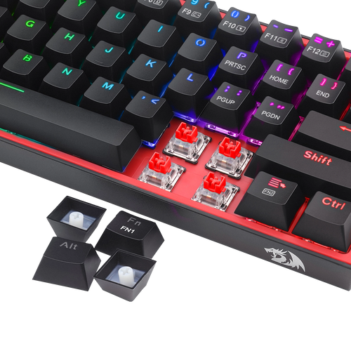 Redragon Mechanical Red Switch – dla szybkiej i precyzyjnej reakcji