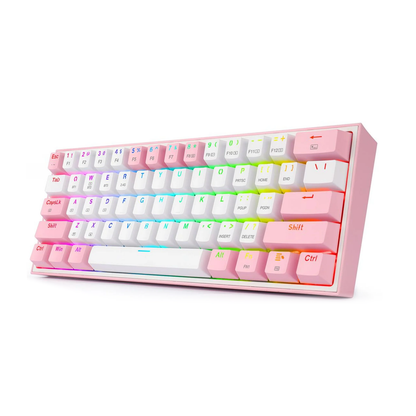 Klawiatura Redragon K616 Fizz Pro white/pink