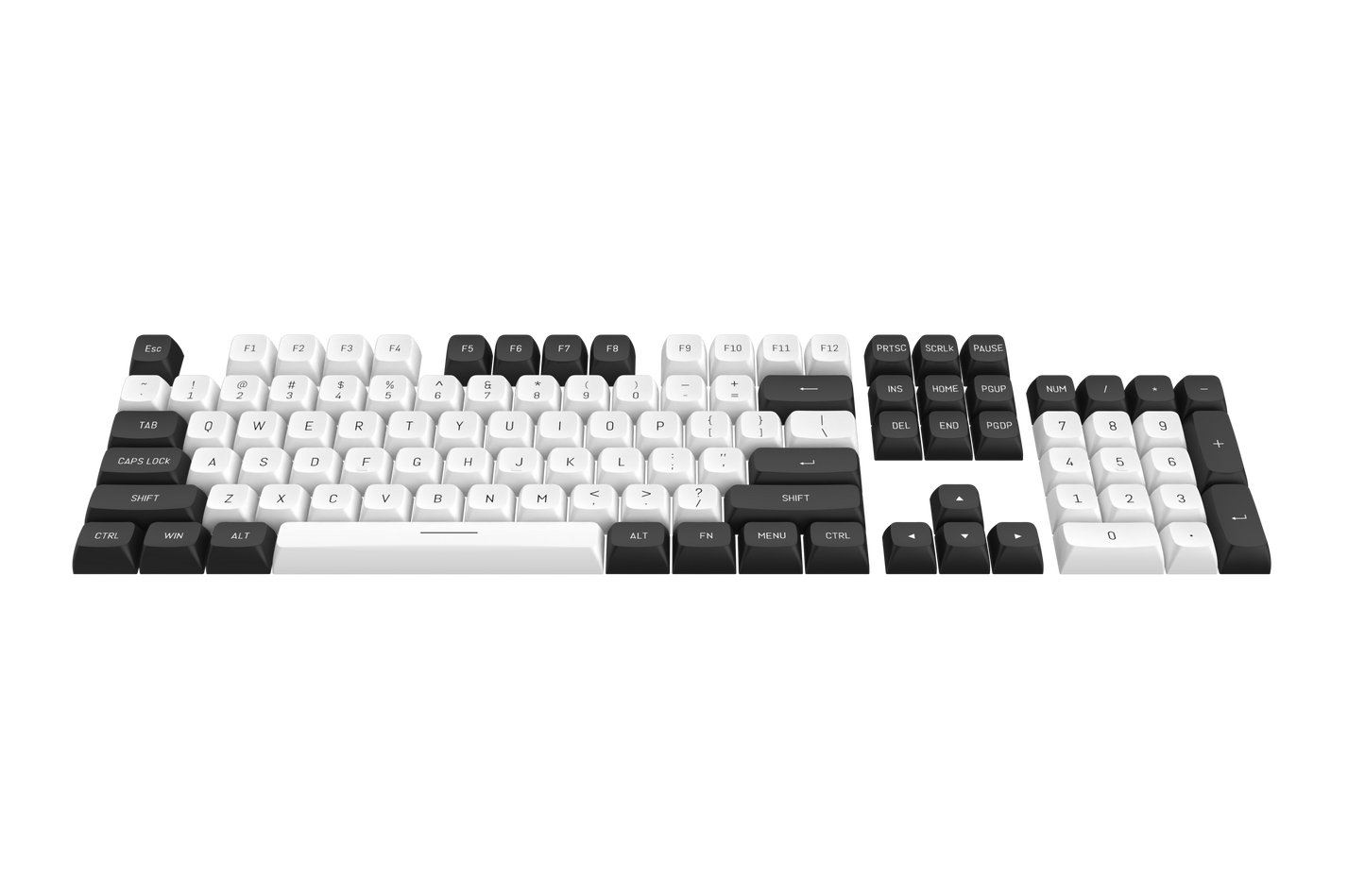 Nakładki na klawisze Redragon A132 PBT Doubleshot