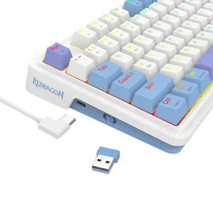 Klawiatura Redragon K664WBP-RGB-PRO Gloria Pro