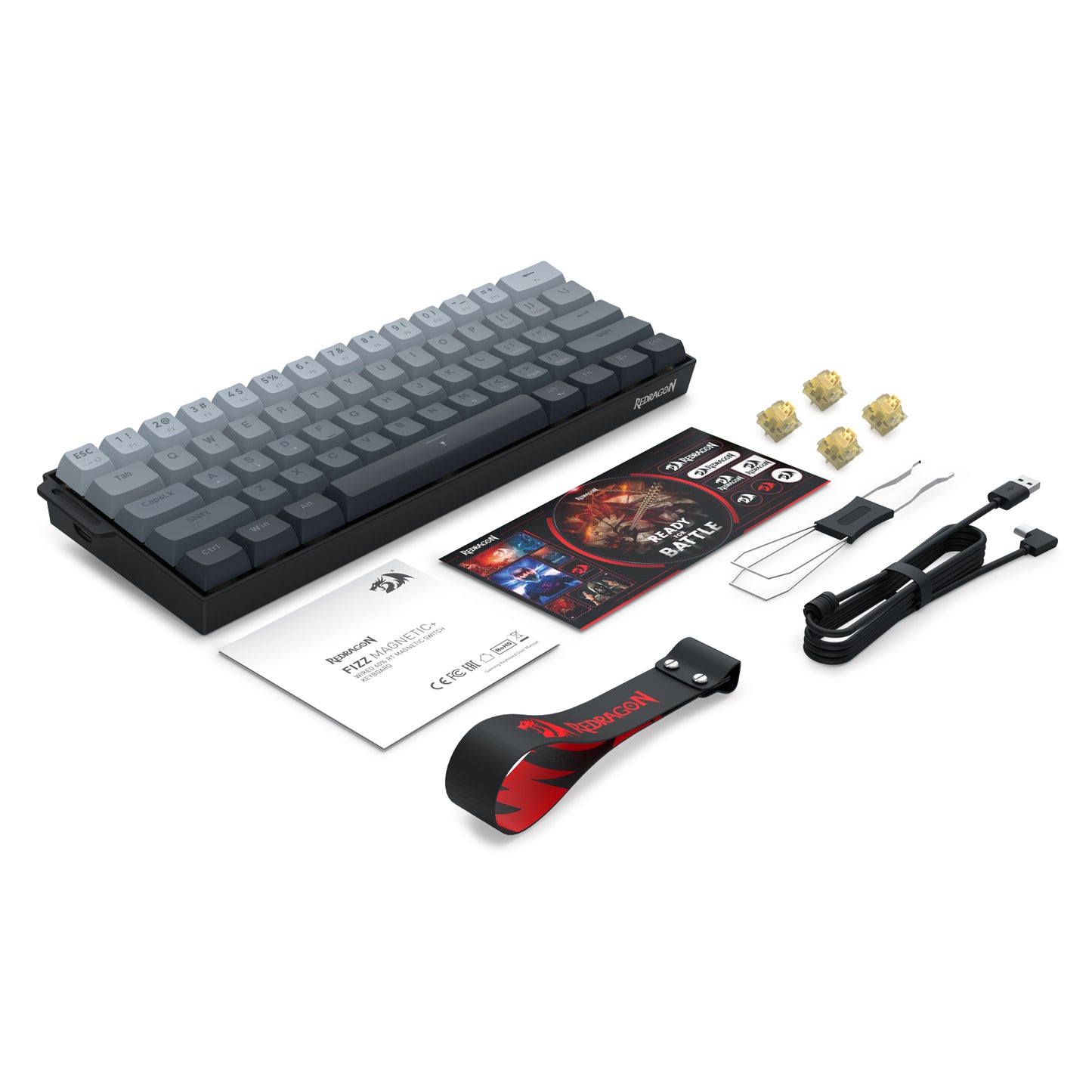 Klawiatura magnetyczna REDRAGON Fizz K617 Magnetic+