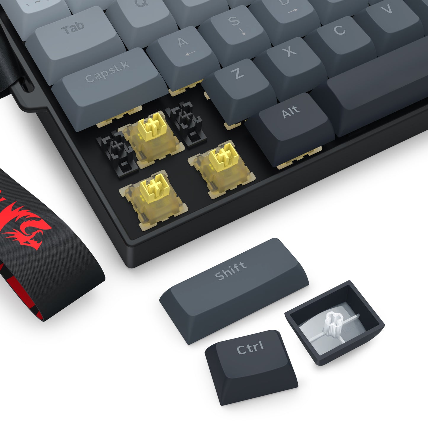 Klawiatura magnetyczna REDRAGON Fizz K617 Magnetic+