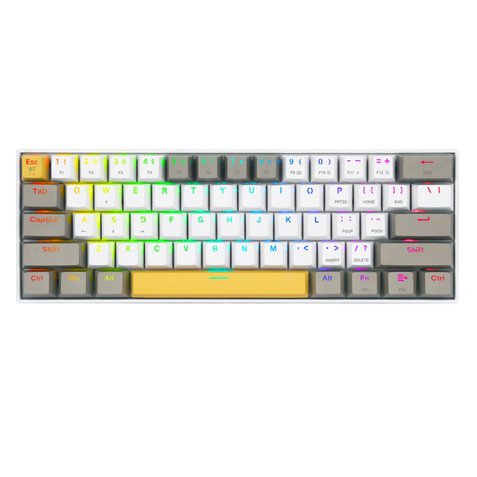 Klawiatura Redragon K530-YL&WT&GY-RGB-PRO Draconic Pro
