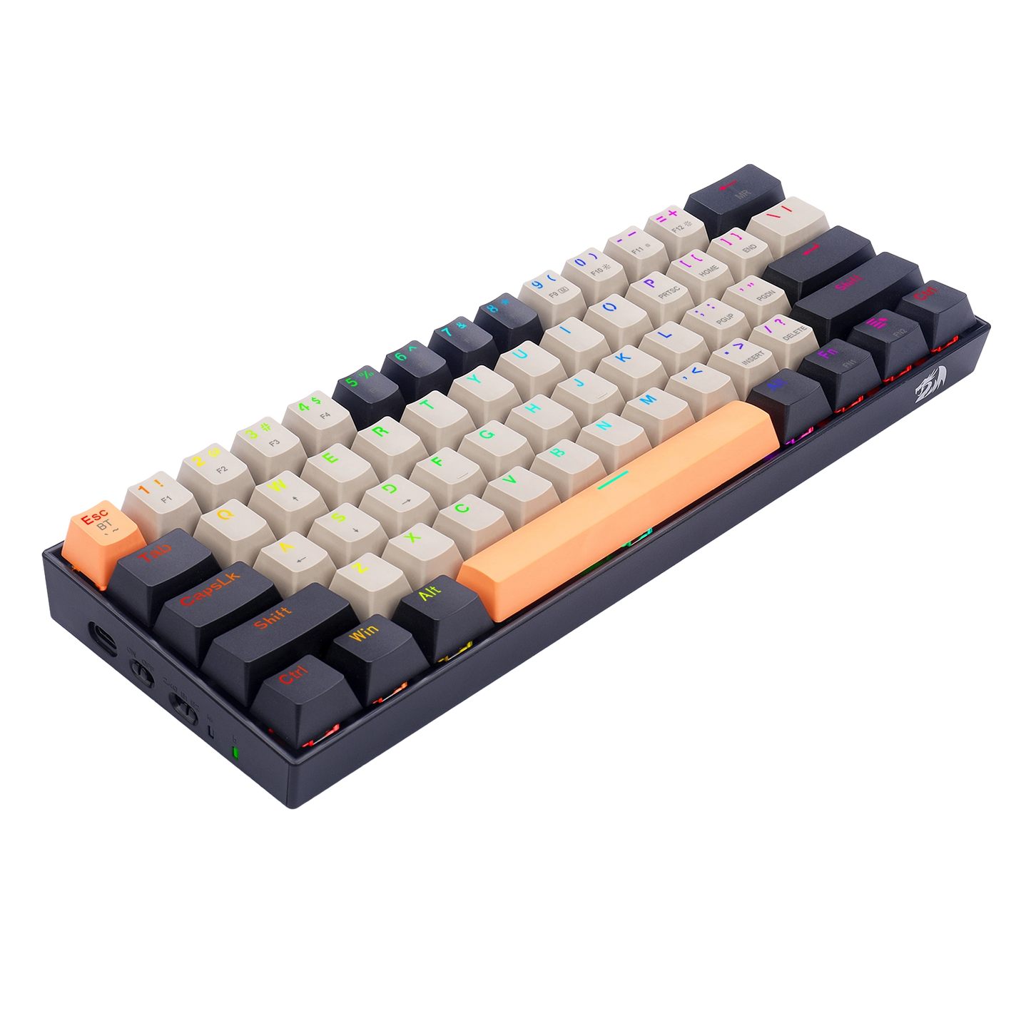 Klawiatura Redragon K530-OG&GY&BK-RGB-PRO Draconic Pro