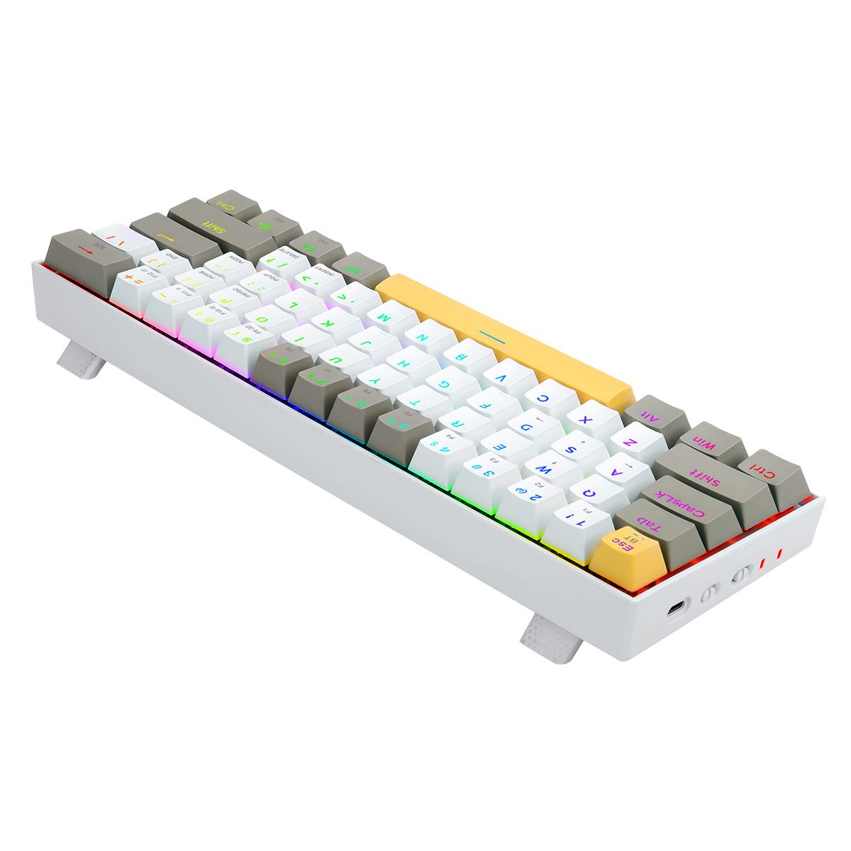 Klawiatura Redragon K530-YL&WT&GY-RGB-PRO Draconic Pro