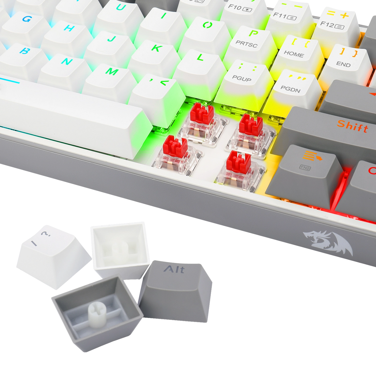 Klawiatura Redragon K616-RGB-WG Fizz Pro