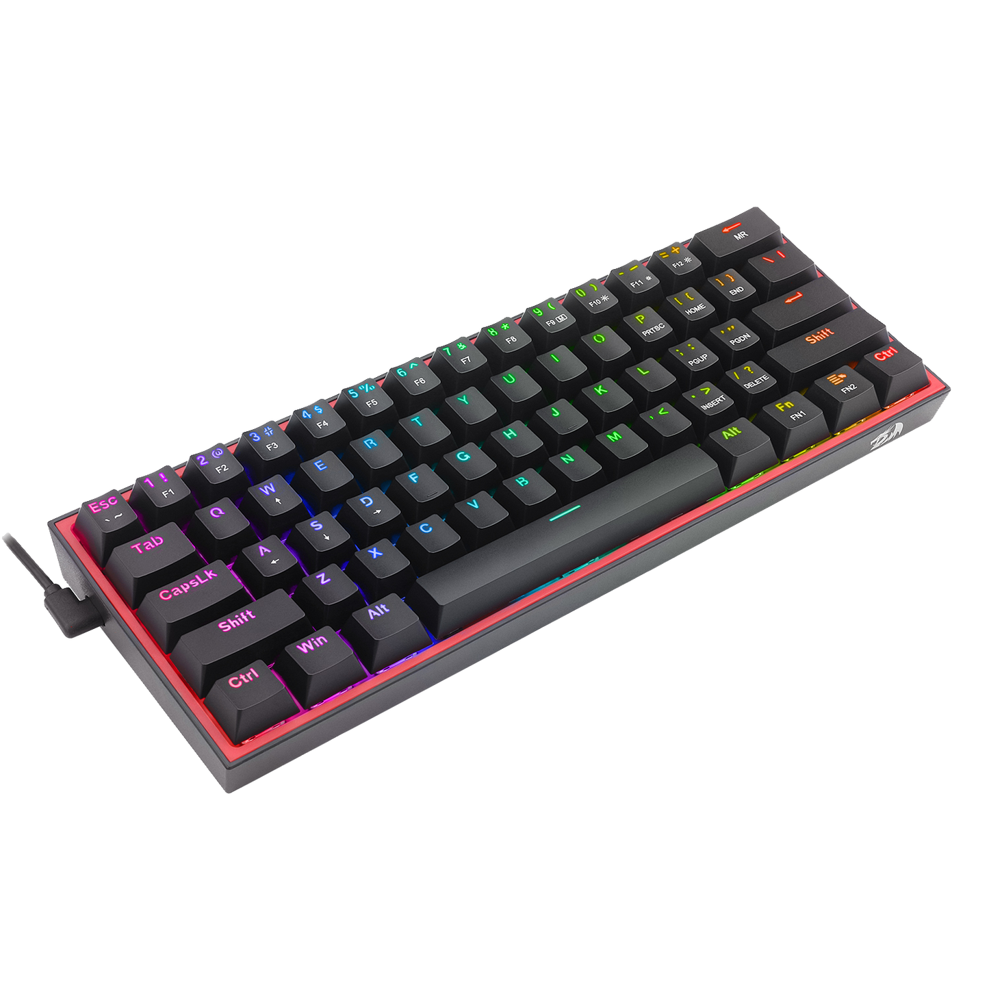 Klawiatura Redragon K617-RGB Fizz RGB