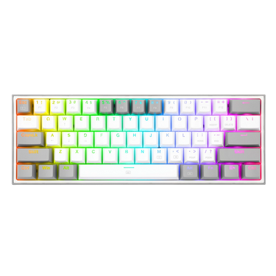 Klawiatura Redragon K617-RGB Fizz RGB White/Grey