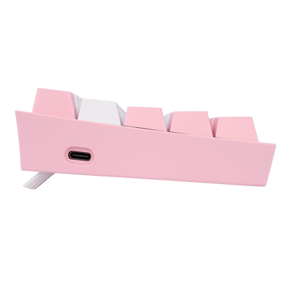 Klawiatura Redragon K617-RGB Fizz RGB White/Pink