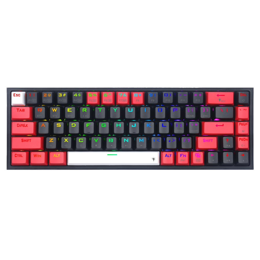 Klawiatura Redragon K631RGB-PRO-BRW Castor