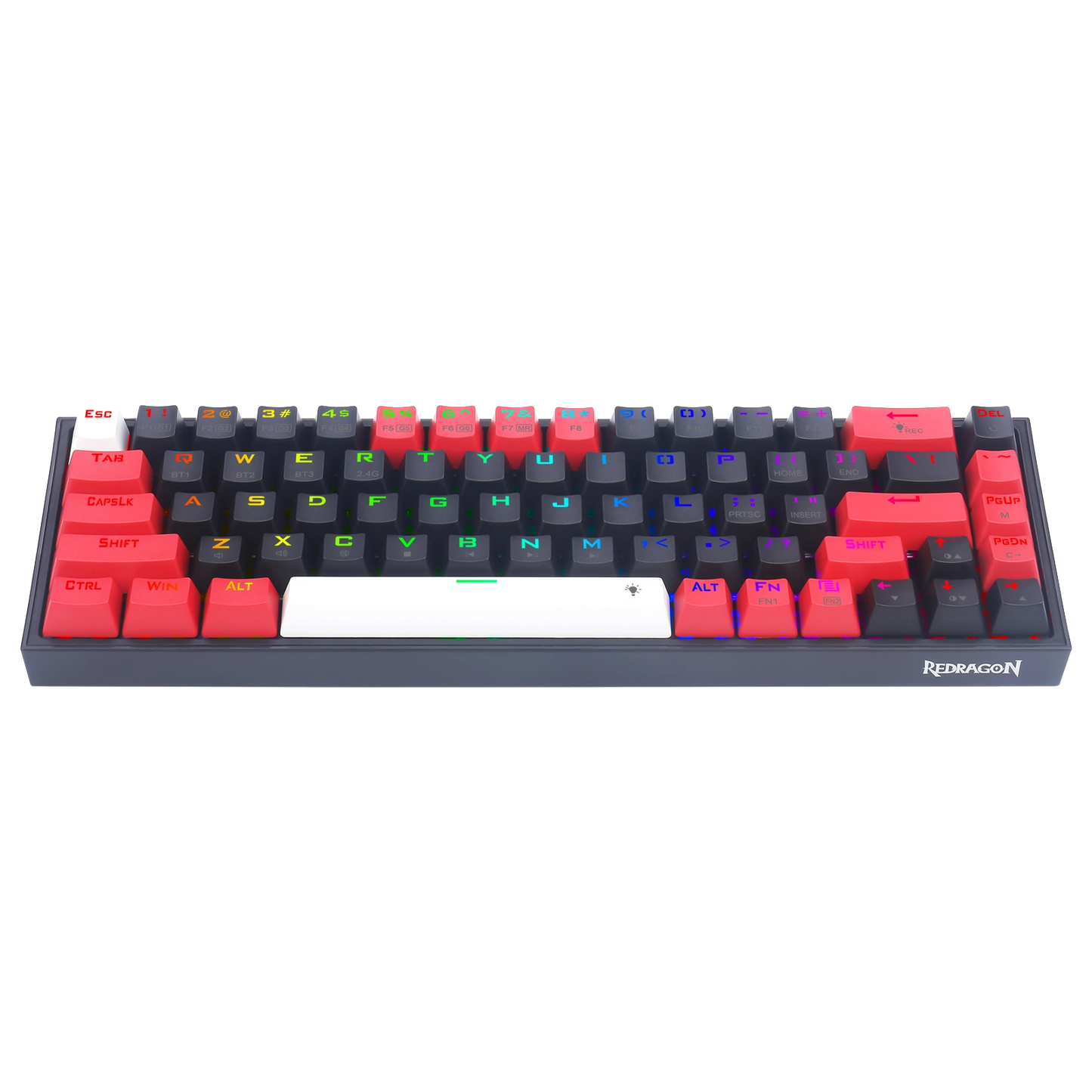 Klawiatura Redragon K631RGB-PRO-BRW Castor