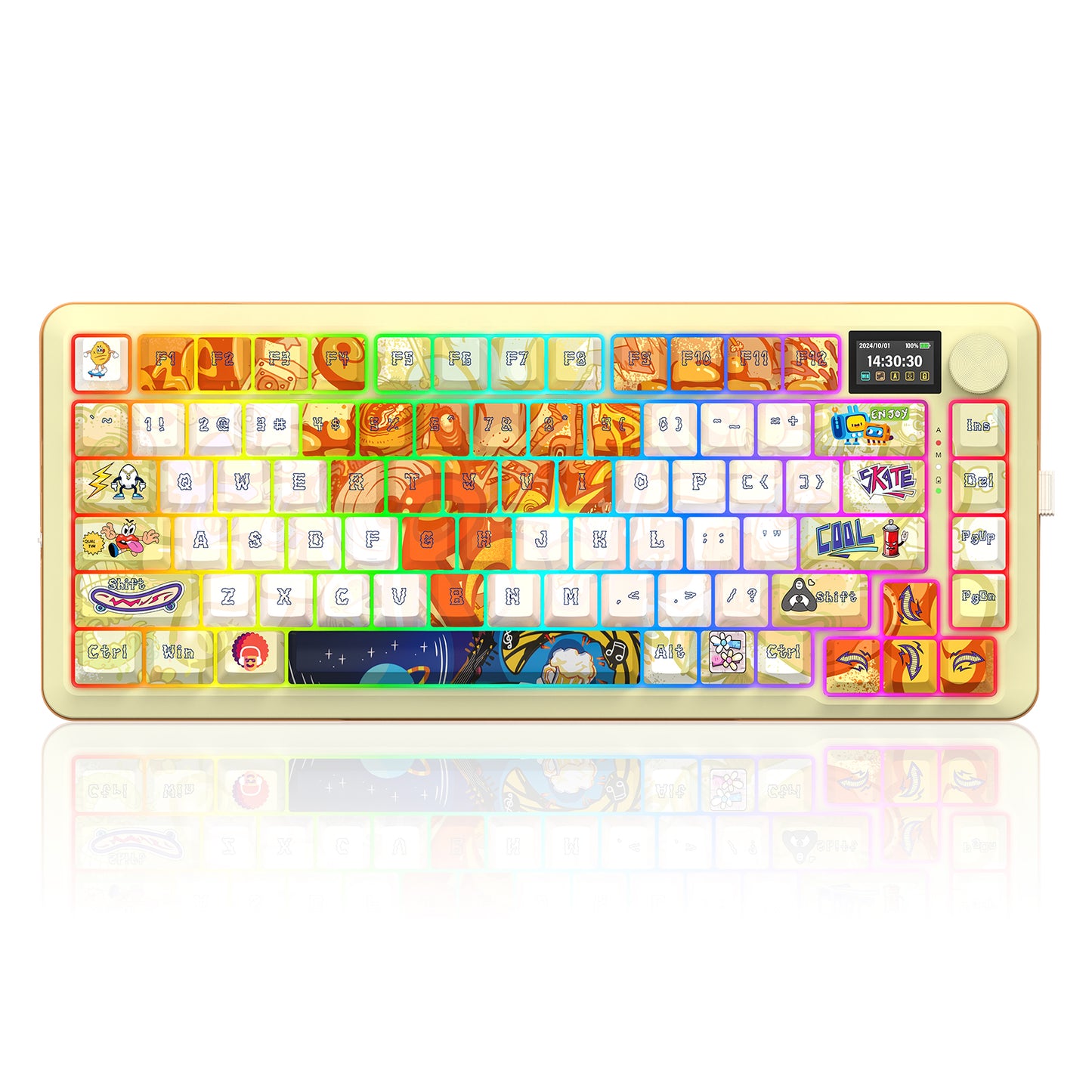 Klawiatura Redragon K708GF-RGB-PRO Flekact PRO ART