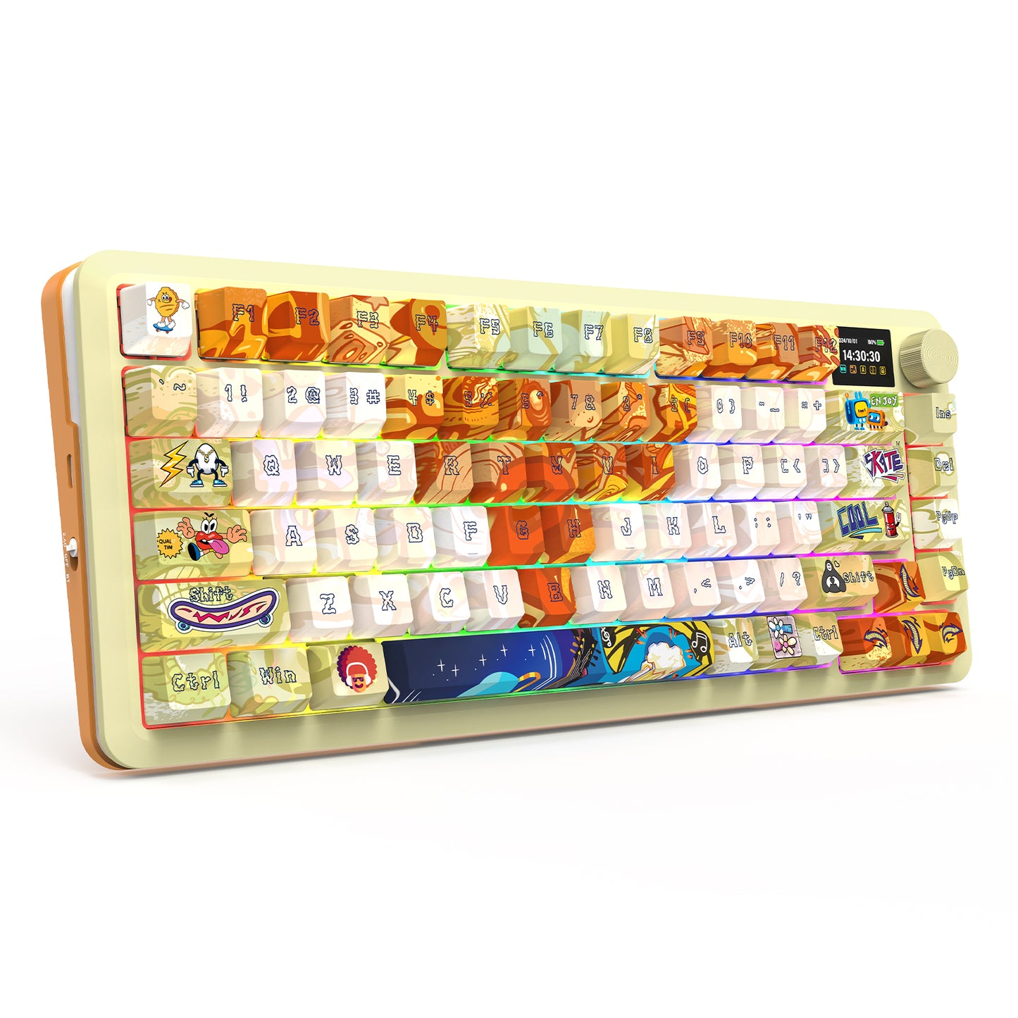 Klawiatura Redragon K708GF-RGB-PRO Flekact PRO ART