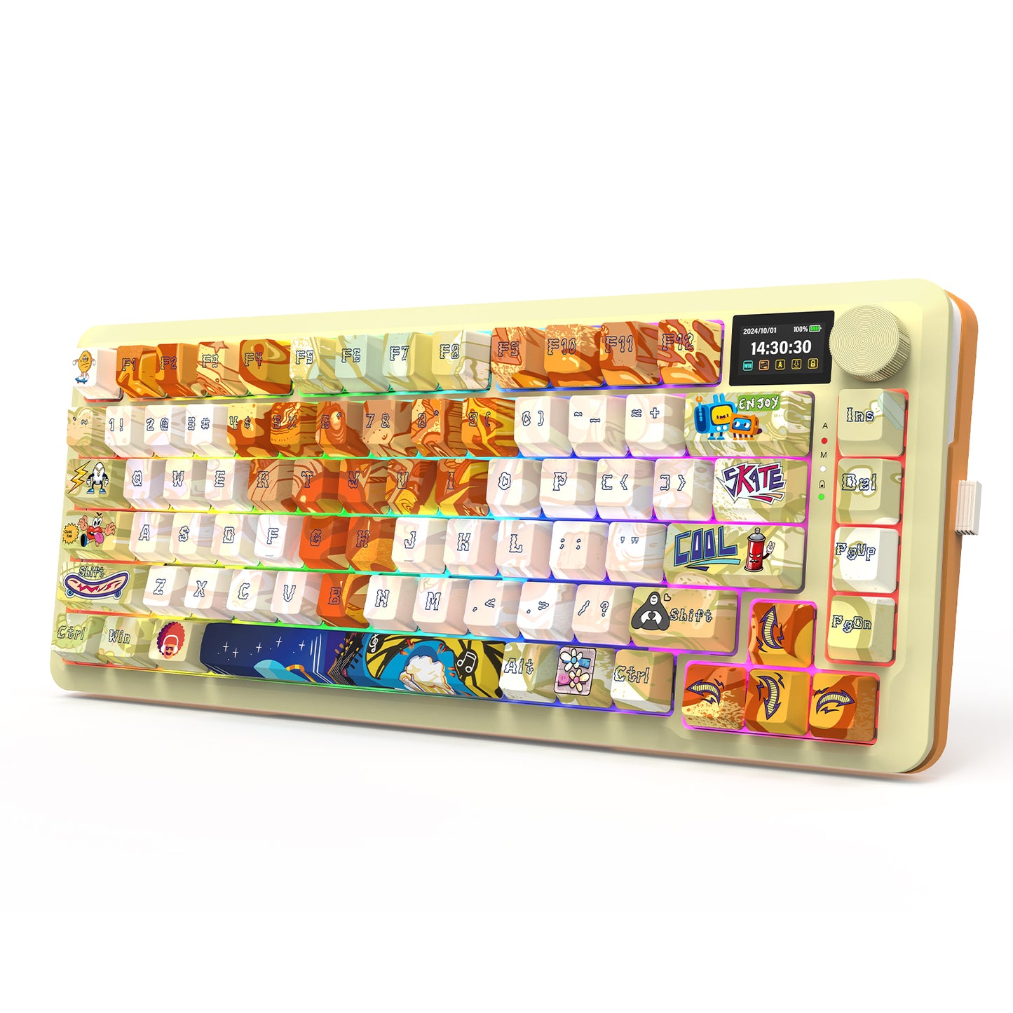 Klawiatura Redragon K708GF-RGB-PRO Flekact PRO ART