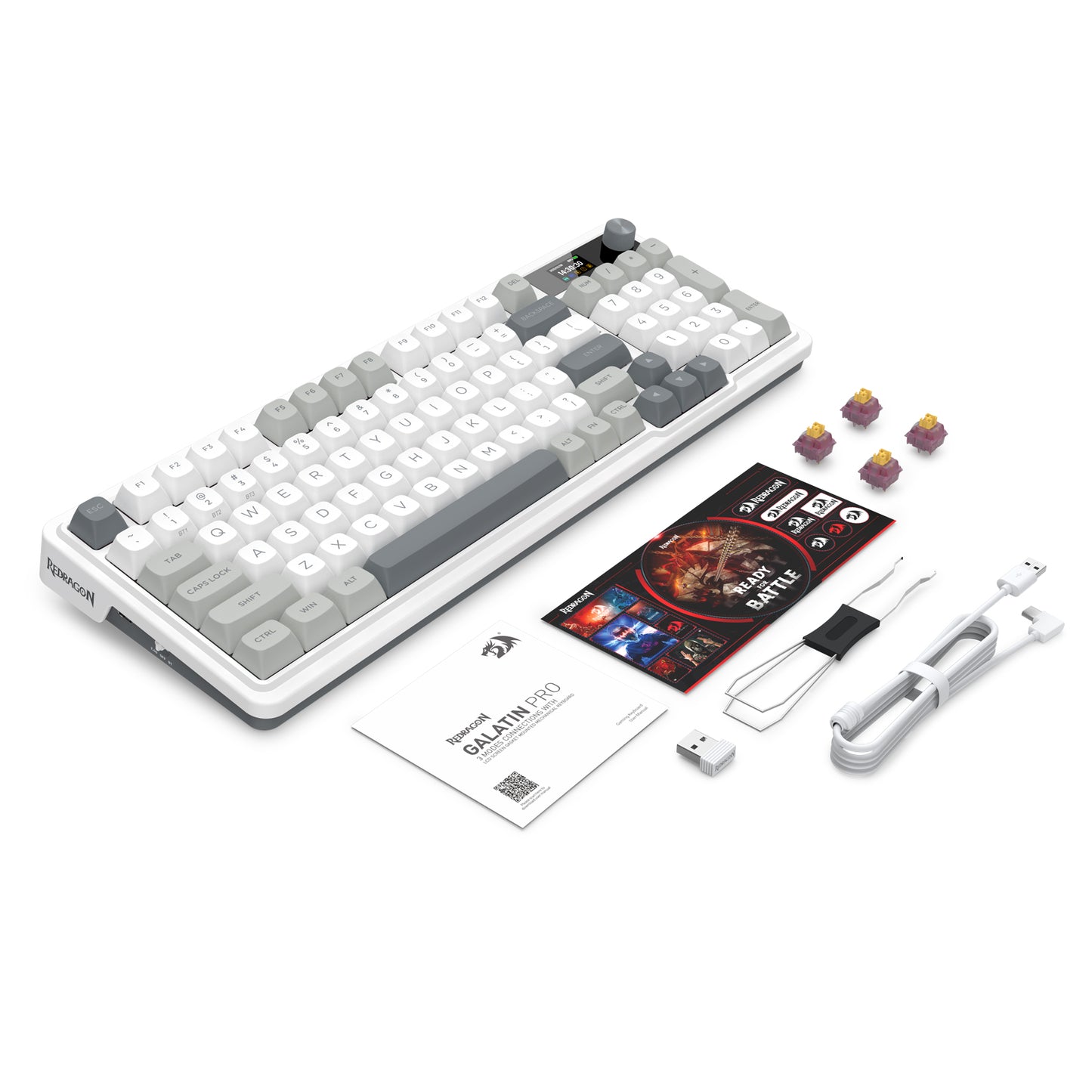 Klawiatura mechaniczna Redragon K719PK-RGB-PRO GALATIN PRO