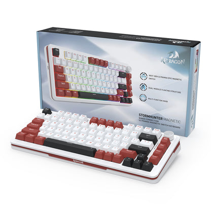 Klawiatura magnetyczna Redragon K721WRB-RGB-M Stormhunter Magnetic