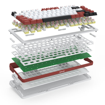 Klawiatura magnetyczna Redragon K721WRB-RGB-M Stormhunter Magnetic