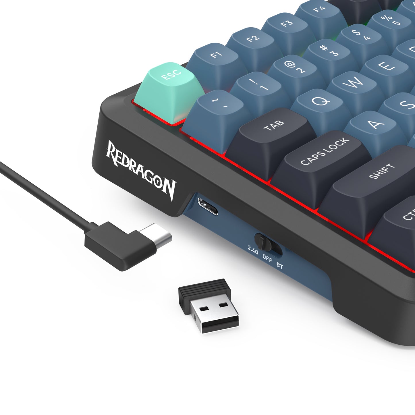Klawiatura Redragon K724GBG-RGB-PRO Behemoth