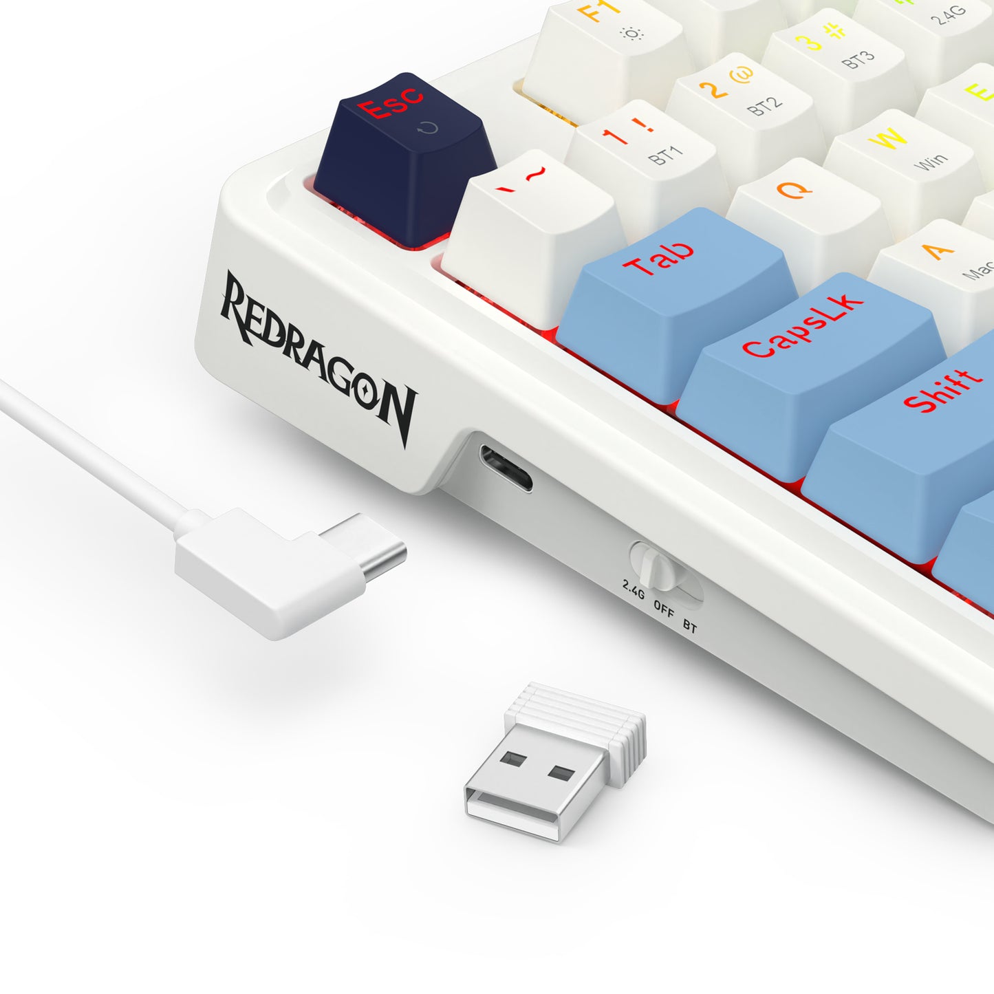 Klawiatura Redragon K728WBB-RGB-PRO Antonium Pro