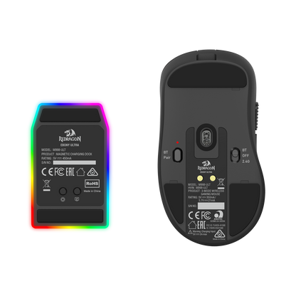 Myszka bezprzewodowa Redragon M998-ULT Ebony Ultra