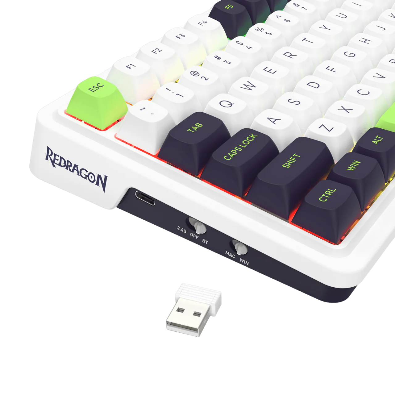 Klawiatura Redragon K686WBG-RGB-MAX Eisa Max
