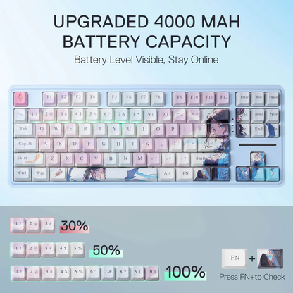 Klawiatura mechaniczna Redragon K728AK-RGB-PRO