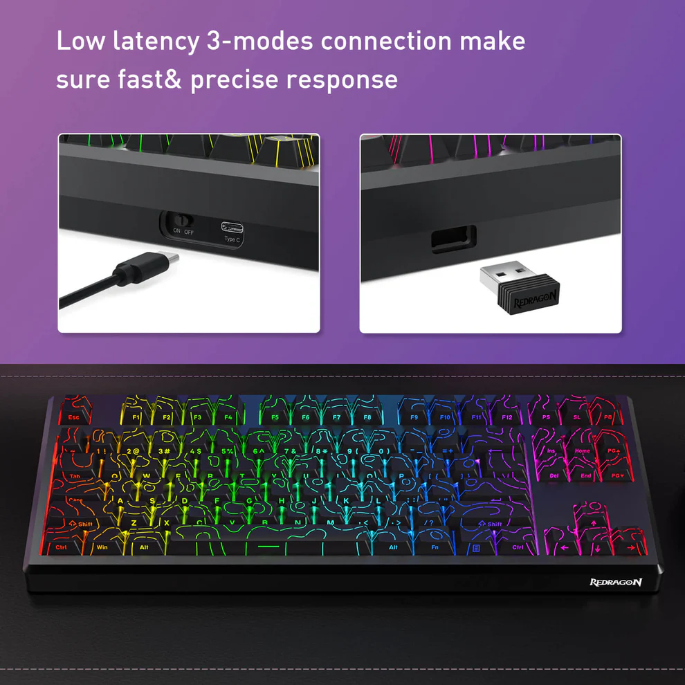 Klawiatura mechaniczna K737B-RGB-PRO URANUS PRO