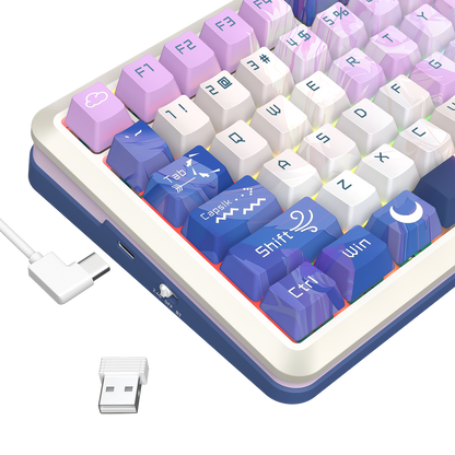 Klawiatura mechaniczna Klawiatura Redragon K708AK-RGB-PRO