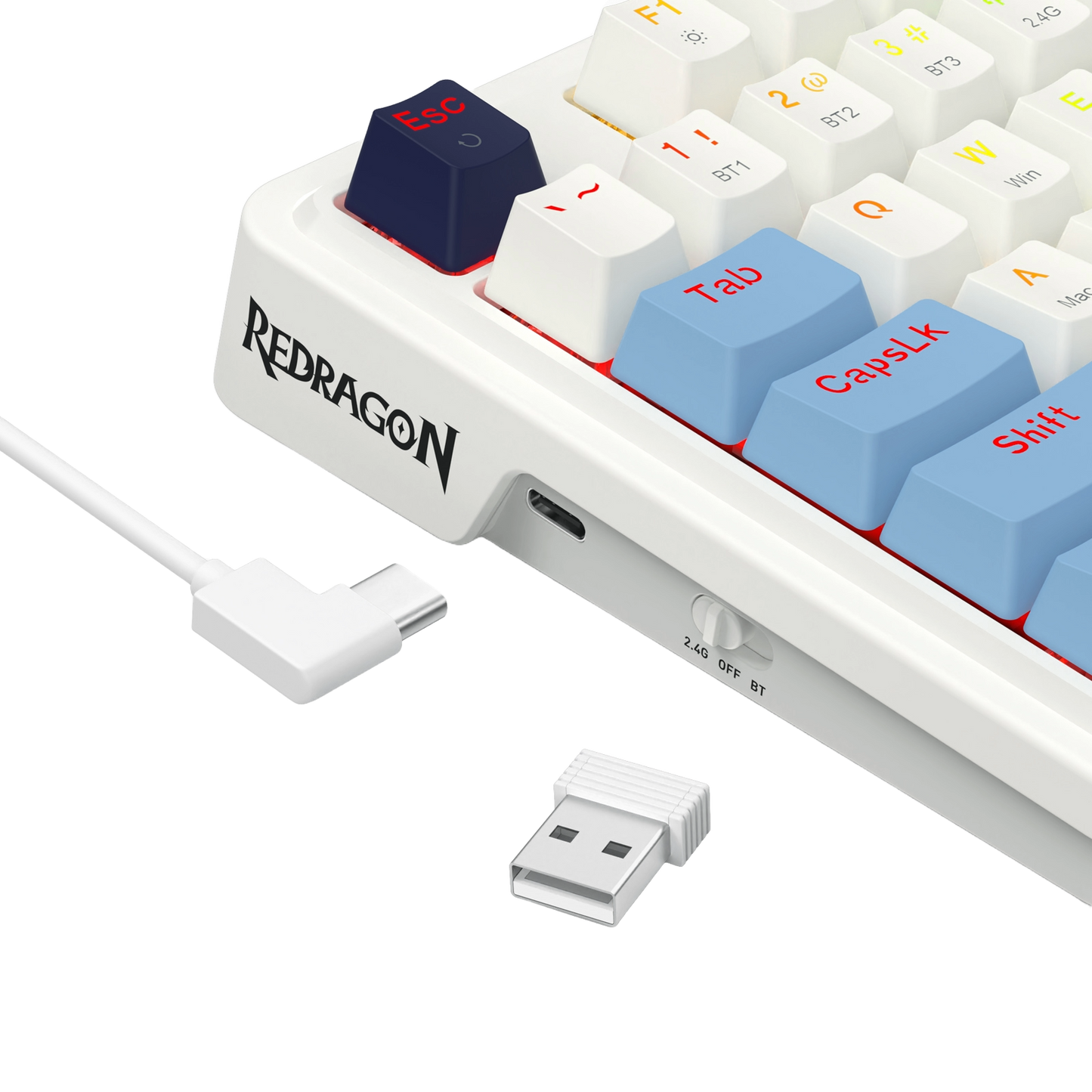 Klawiatura Redragon K728WBB-RGB-PRO Antonium Pro