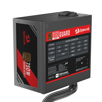 Zasilacz Redragon Guard GC-GU03P 750W 80 Plus Bronze ATX3.1