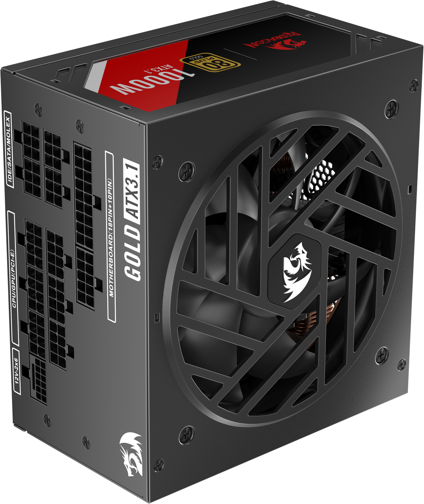 Zasilacz Redragon MASTER GC-MS03 1000W 80 Plus Gold ATX 3.1
