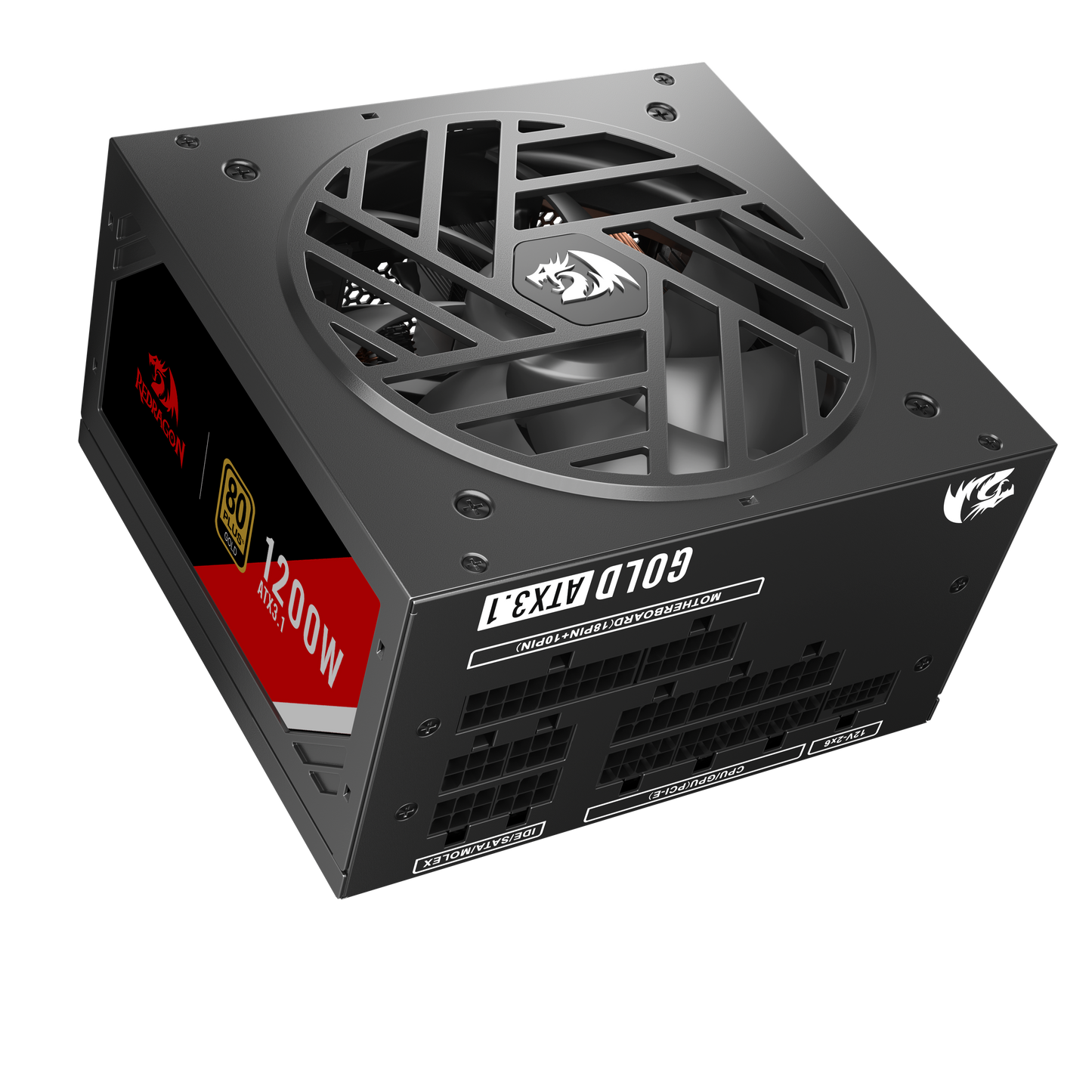 Zasilacz Redragon MASTER GC-MS05 1200W 80 Plus Gold ATX 3.1